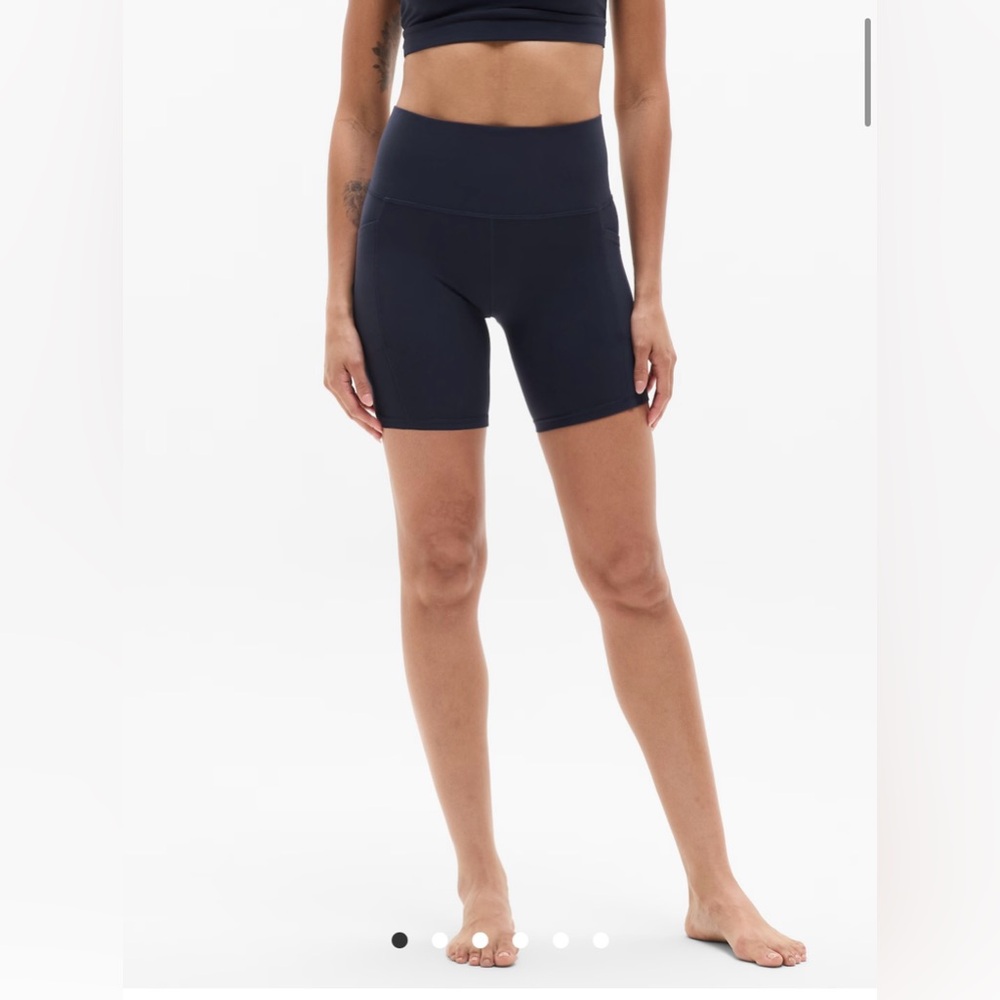 Athleta Stash Biker Short with Pockets